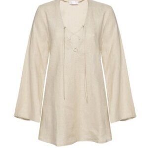 NWT Monday Swimwear Cream Tropea Dress | Small